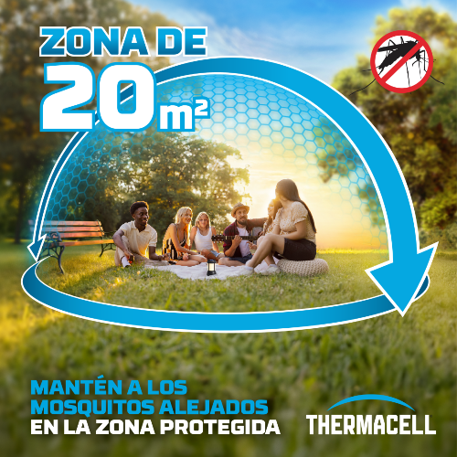 Difusor Anti-mosquitos Backpacker para camping gás (12h proteção, sem deet)